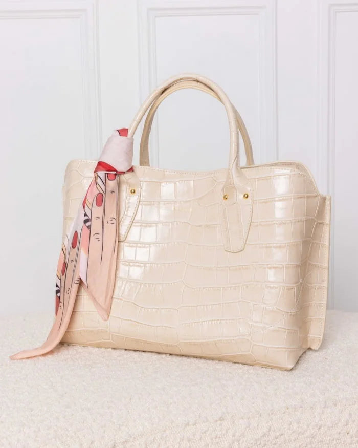 Le Grand Rosa - Beige Croco